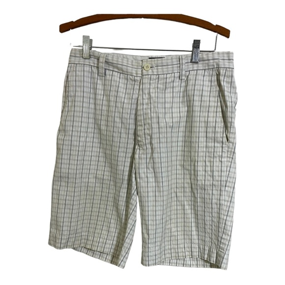 Jack spade mens striped flat front shorts. Size 30. - Picture 2 of 9